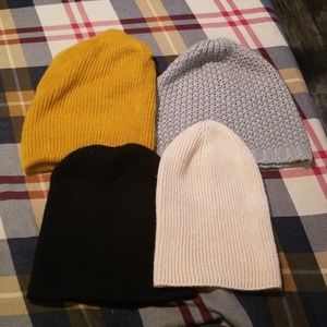 4 beanies